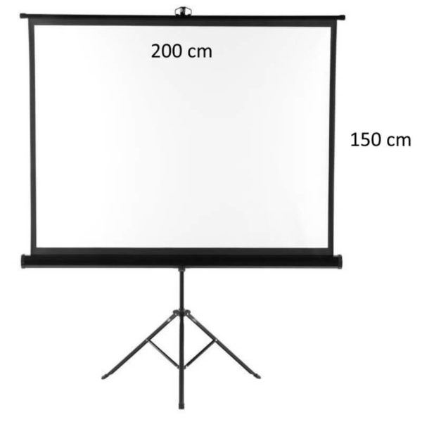 Location écran de projection 200cm