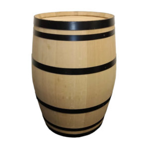 Tonneau à vin en bois couleur claire